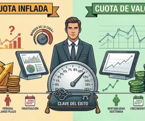 Cuota inflada contra cuota de valor